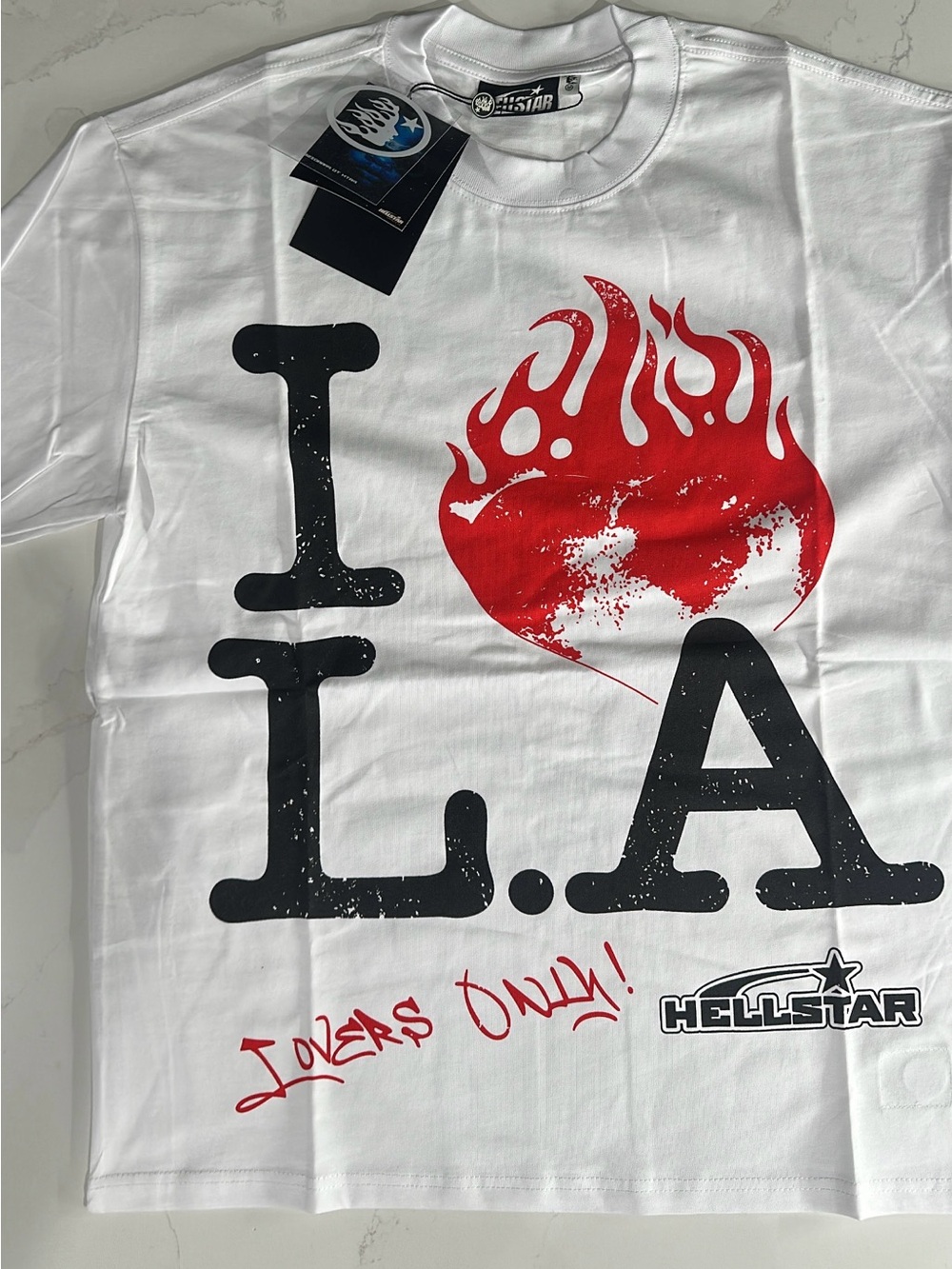 White Hellstar Tee